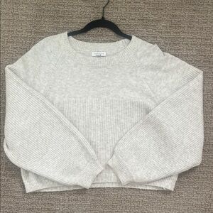 TOPSHOP Cozy Gray Sweater
